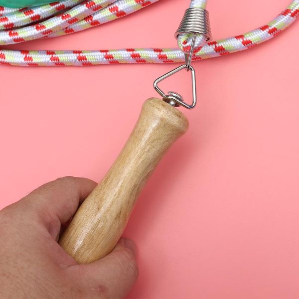 jump ropes 1pc 5m wooden handle jumping rope sports fitness skipping exercise portable game (random color)
jump ropes 1pc 5m wooden handle jumping rope sports fitness skipping exercise portable game (random color)