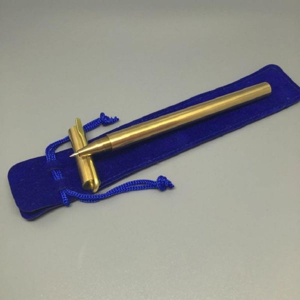 gel pens hand-made brass pen signature metal gift 5pcs/lot