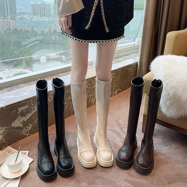 boots women's autumn boots-women thigh high heels shoes round toe lolita 2021 over-the-knee rock med wedge rubbe, Black
boots women's autumn boots-women thigh high heels shoes round toe lolita 2021 over-the-knee rock med wedge rubbe, Black