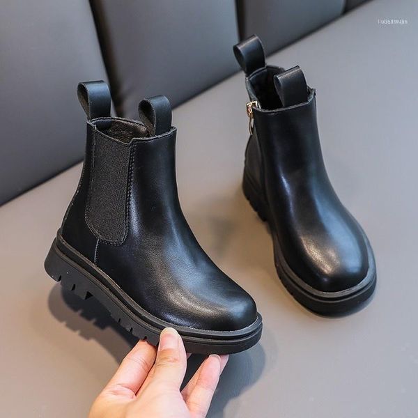 boots girls 2021 autumn and winter children' smoke tube ankle non-slip wear-resistant british style leather1, Black;grey
boots girls 2021 autumn and winter children' smoke tube ankle non-slip wear-resistant british style leather1, Black;grey