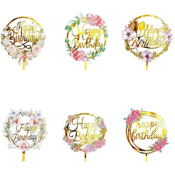 other festive & party supplies 6 pack happy birthday cake er, multicolour acrylic cupcake er for various decoration
other festive & party supplies 6 pack happy birthday cake er, multicolour acrylic cupcake er for various decoration