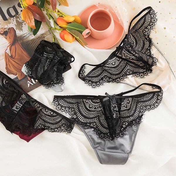 briefs panties transparent hollow out one thread ribbon bikini women's tpants lace low waist adjustable thong, Black;white
briefs panties transparent hollow out one thread ribbon bikini women's tpants lace low waist adjustable thong, Black;white