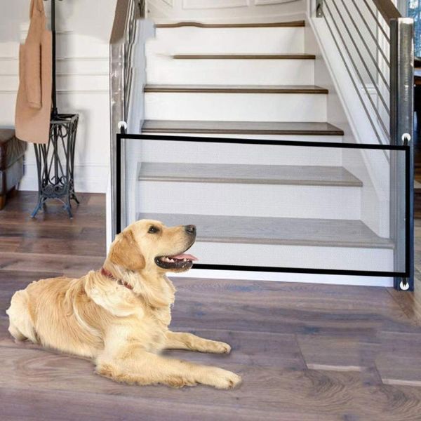pet dog fence gate ingenious mesh net magic safe guard for indoor outdoor safety enclosure supplies baby kennels & pens
pet dog fence gate ingenious mesh net magic safe guard for indoor outdoor safety enclosure supplies baby kennels & pens