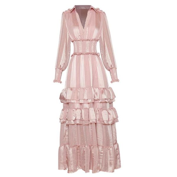 casual dresses pink/blue striped turn-down collar ruffled elastic waistline lantern sleeve ankle length vintage cleavage party, Black;gray
casual dresses pink/blue striped turn-down collar ruffled elastic waistline lantern sleeve ankle length vintage cleavage party, Black;gray