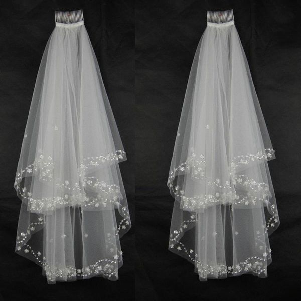 bridal veils crystal beaded 2t elbow pearl sequins wedding veil with comb, Black
bridal veils crystal beaded 2t elbow pearl sequins wedding veil with comb, Black