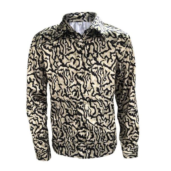 men's fashion shirts vintage casual leopard print shirt blouse button cosplay costume slim fit stylish, White;black
men's fashion shirts vintage casual leopard print shirt blouse button cosplay costume slim fit stylish, White;black