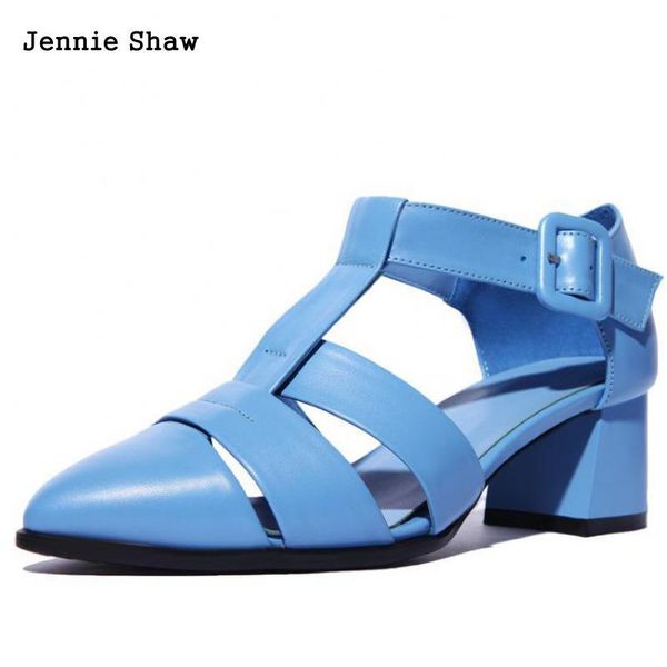 roma de verano zapatos cuero genuino para las mujeres altos punta sandalias tacn t correa hueco, Black
roma de verano zapatos cuero genuino para las mujeres altos punta sandalias tacn t correa hueco, Black