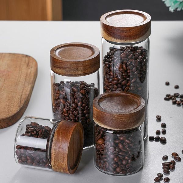 storage bottles & jars style thickened lid glass sealed jar bottle acacia wood threaded mouth
storage bottles & jars style thickened lid glass sealed jar bottle acacia wood threaded mouth