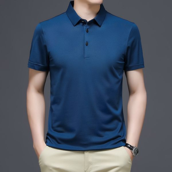 men's t shirts 2021 summer short sleeve trend loose casual base lapel polo, White;black
men's t shirts 2021 summer short sleeve trend loose casual base lapel polo, White;black