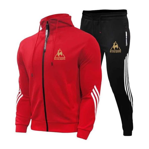 2021 new summer men's sets zipper hoodie+pants two pieces casual tracksuit male sportswear gym brand clothing sports suit men, Gray
2021 new summer men's sets zipper hoodie+pants two pieces casual tracksuit male sportswear gym brand clothing sports suit men, Gray