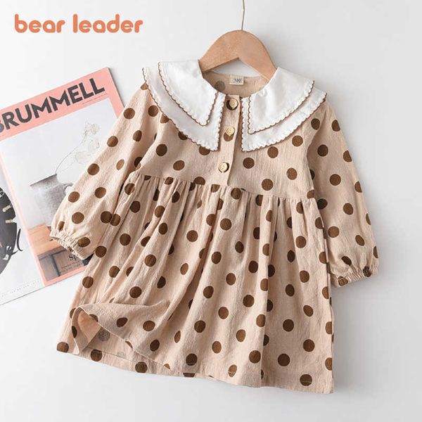 bear leader casual kid clothes girl long sleeve dresses spring autumn cute costumes for children 2-7y dots pattern girls outfits 210708, Red;yellow
bear leader casual kid clothes girl long sleeve dresses spring autumn cute costumes for children 2-7y dots pattern girls outfits 210708, Red;yellow