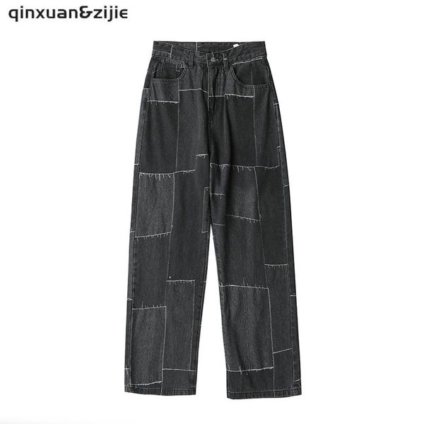 men's jeans loose men male trousers streetwear simple design all-match students daily casual straight denim pants, Blue
men's jeans loose men male trousers streetwear simple design all-match students daily casual straight denim pants, Blue