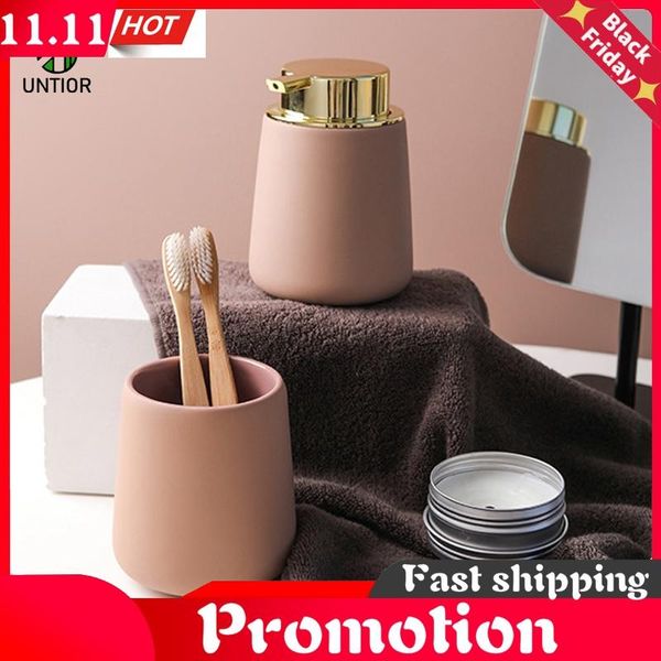 350ml ceramic hand soap dispenser bottle liquid lotion dispensing pump ceramics mugs bathroom set bath accessory
350ml ceramic hand soap dispenser bottle liquid lotion dispensing pump ceramics mugs bathroom set bath accessory