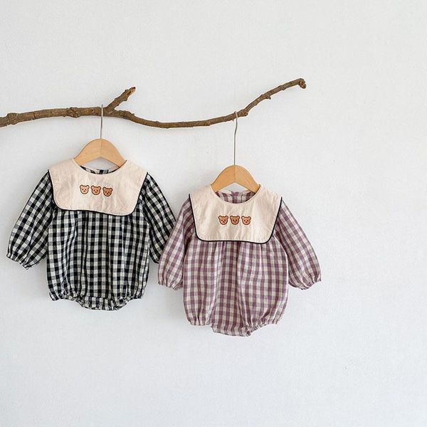 rompers hayana 2021 summer baby clothes bear bodysuit plaid born outfits girls one piece boys clothing, Blue
rompers hayana 2021 summer baby clothes bear bodysuit plaid born outfits girls one piece boys clothing, Blue
