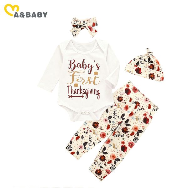 0-24m born infant baby girl clothes set my 1st thanksgiving day costumes long sleeve romper hat flower pants outfits 210515, Blue
0-24m born infant baby girl clothes set my 1st thanksgiving day costumes long sleeve romper hat flower pants outfits 210515, Blue