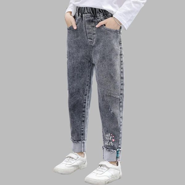 jeans denim for girl casual patchwork teenage kids children spring autumn clothes girls, Blue
jeans denim for girl casual patchwork teenage kids children spring autumn clothes girls, Blue