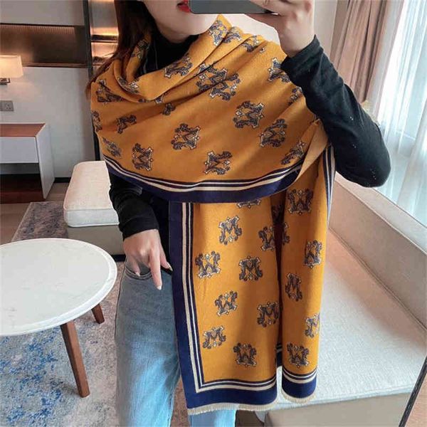 shawl scarf women's autumn and winter letter imitation cashmere long style large, medium elderly warm bib dual-purpose fashion, Blue;gray
shawl scarf women's autumn and winter letter imitation cashmere long style large, medium elderly warm bib dual-purpose fashion, Blue;gray