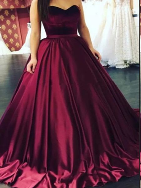 sweetheart prom dresses velvet quinceanera ball gown formal evening floor length 2022 satin party gowns, Black
sweetheart prom dresses velvet quinceanera ball gown formal evening floor length 2022 satin party gowns, Black
