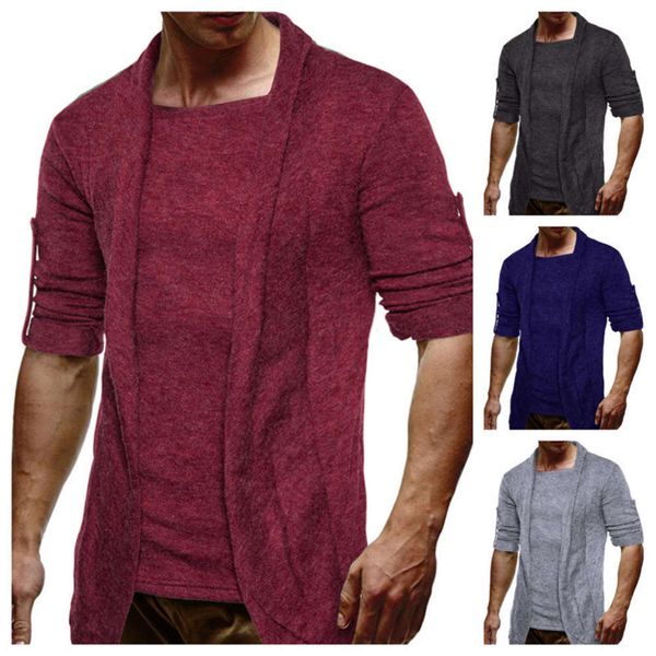 hoodies & sweatshirts sweater men's clothing autumn and winter personality fake two thickened cardigan sweaters casual knitwear fashion, Black
hoodies & sweatshirts sweater men's clothing autumn and winter personality fake two thickened cardigan sweaters casual knitwear fashion, Black