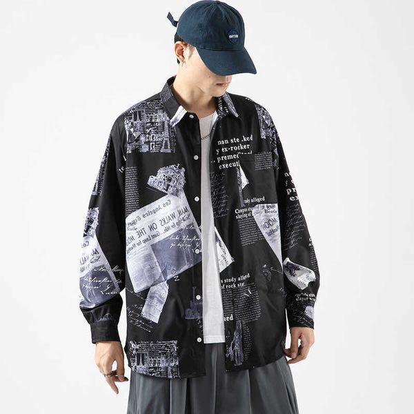 men's polos brand spring autumn long sleeves print hip hop streetwear collar korea style shirt for clothing flcd, White;black
men's polos brand spring autumn long sleeves print hip hop streetwear collar korea style shirt for clothing flcd, White;black