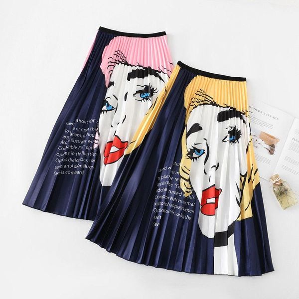 skirts pleated skirt women summe print cartoon pattern empire elastic big swing party holiday high waist, Black
skirts pleated skirt women summe print cartoon pattern empire elastic big swing party holiday high waist, Black