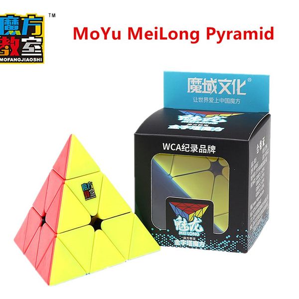 Moyu Meilong Pyramid 3x3x3 Speed Cube MEILONG 3x3 Pyramid Puzzle Magic cubo Puzzle Toy Moyu 3x3 Pyramid professional cube
Moyu Meilong Pyramid 3x3x3 Speed Cube MEILONG 3x3 Pyramid Puzzle Magic cubo Puzzle Toy Moyu 3x3 Pyramid professional cube