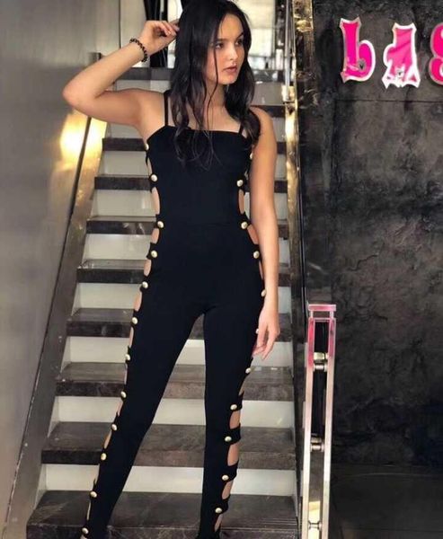 women's jumpsuits & rompers 2021 es women back hollow out strapless off shoulder elegant celebrity party bodycon bandage, Black;white
women's jumpsuits & rompers 2021 es women back hollow out strapless off shoulder elegant celebrity party bodycon bandage, Black;white