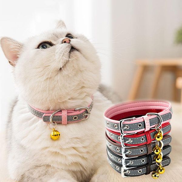cat collars & leads pet bell collar reflective adjustable buckle kitten puppy anti biting neck strap universal for cats dogs
cat collars & leads pet bell collar reflective adjustable buckle kitten puppy anti biting neck strap universal for cats dogs