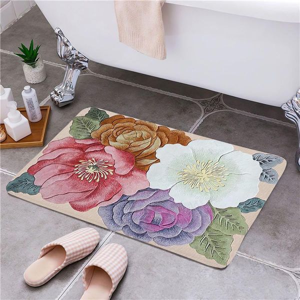 carpets beautiful flowers entrance door floor mat non-slip foot pad home welcome carpet for hallway bath kitchen doormat
carpets beautiful flowers entrance door floor mat non-slip foot pad home welcome carpet for hallway bath kitchen doormat