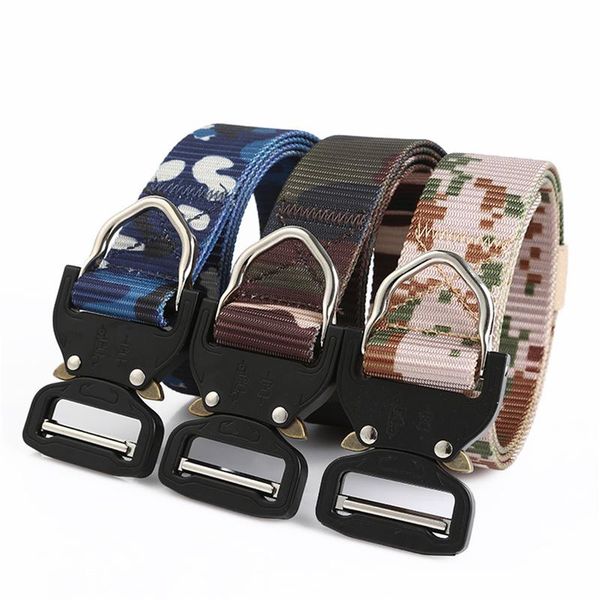 tactical nylon belt men outdoor army practical camouflage waistband with metal buckle training equipment waist support, Black;gray
tactical nylon belt men outdoor army practical camouflage waistband with metal buckle training equipment waist support, Black;gray