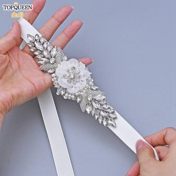 wedding sashes ueen s480 belts with rhinestones organza flower ladies rhinestone bridal belt floral gown, White
wedding sashes ueen s480 belts with rhinestones organza flower ladies rhinestone bridal belt floral gown, White