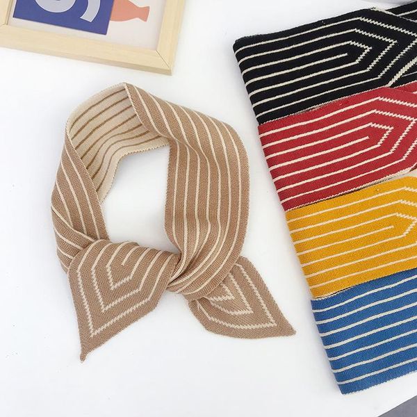 scarves 95*9.5cm korean-style front point wool double-sided color matching knitted scarf small all-match neckerchief, Blue;gray
scarves 95*9.5cm korean-style front point wool double-sided color matching knitted scarf small all-match neckerchief, Blue;gray