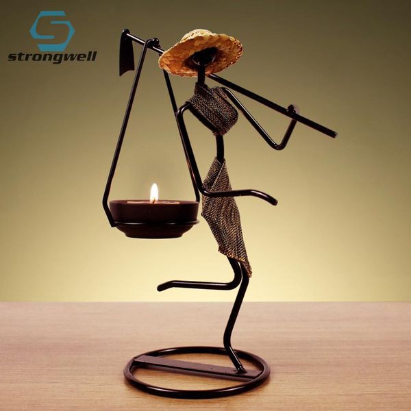 strongwell pastoral farming girl candlestick home decoration crafts handmade iron candle holder party dinner display props gifts holders
strongwell pastoral farming girl candlestick home decoration crafts handmade iron candle holder party dinner display props gifts holders