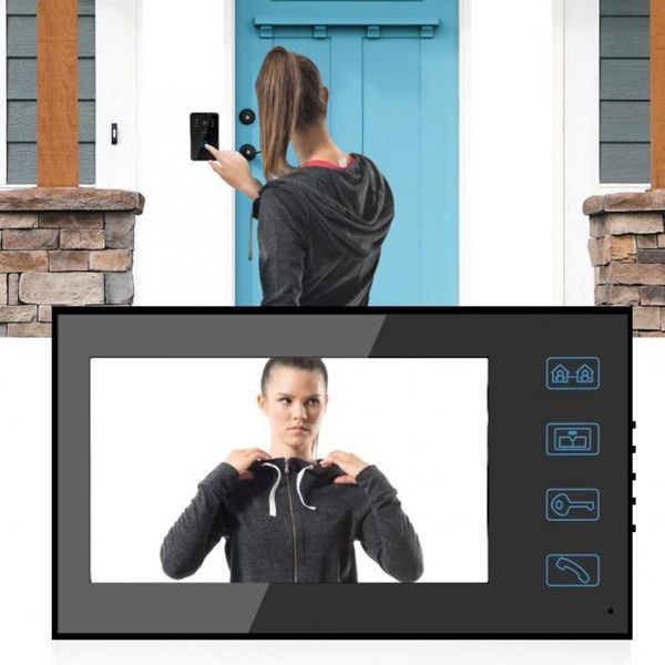 other door hardware 7in night vision rainproof doorbell wired touch intercom entry system visual (100-240v) home security accessories
other door hardware 7in night vision rainproof doorbell wired touch intercom entry system visual (100-240v) home security accessories