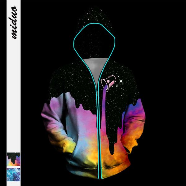 color ink star sky digital printing women's sweater with switch pelectric zipper long sleeve coat, Black
color ink star sky digital printing women's sweater with switch pelectric zipper long sleeve coat, Black