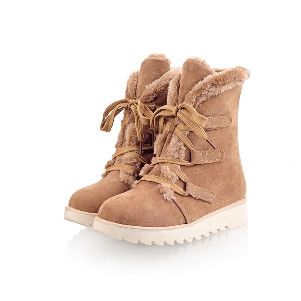 the high-quality fashion winter boots thick women's shoes european size snowboots 34-43, Black
the high-quality fashion winter boots thick women's shoes european size snowboots 34-43, Black