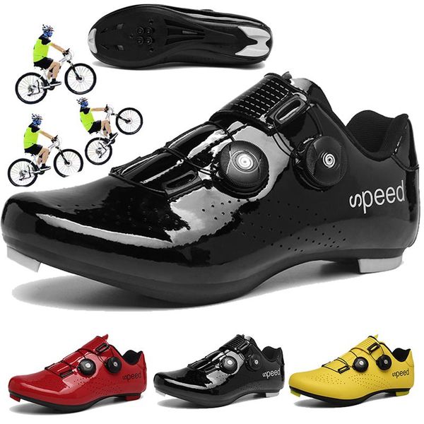 men women breathable cycling shoes road bike professional triathlon sport spd bicycle lock sneakers plus size 36-46 footwear, Black
men women breathable cycling shoes road bike professional triathlon sport spd bicycle lock sneakers plus size 36-46 footwear, Black