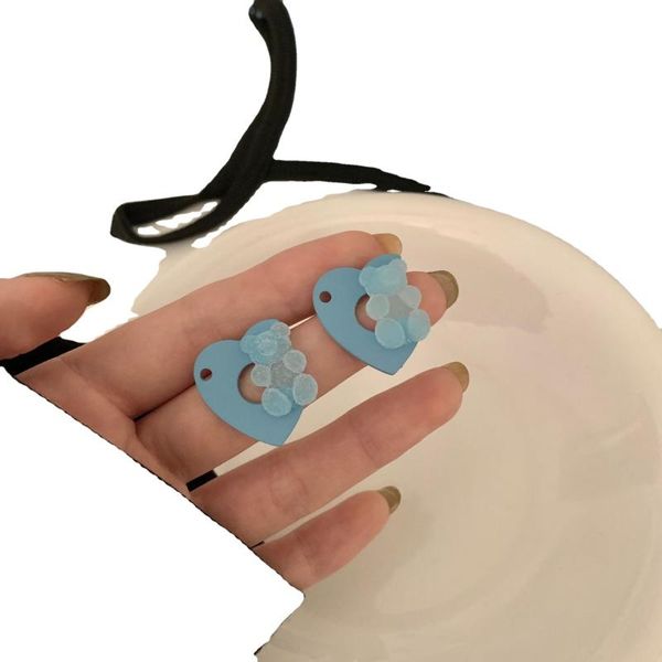 stud candy bear cute cat simple girl love haze blue earrings korean personality ear women accessories jewelry, Golden;silver
stud candy bear cute cat simple girl love haze blue earrings korean personality ear women accessories jewelry, Golden;silver