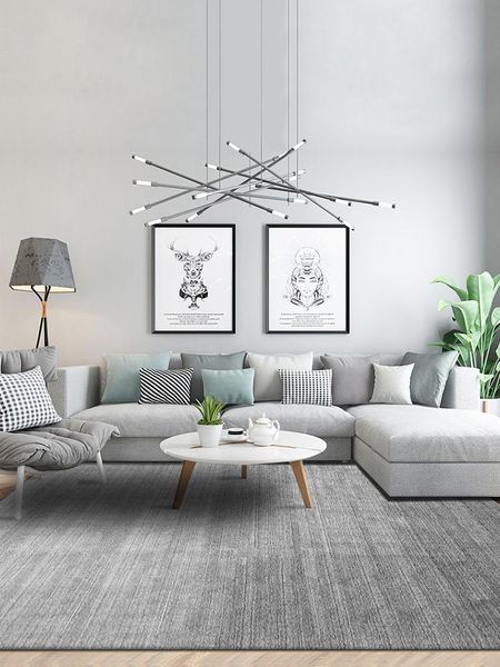 carpets nordicstyle carpet living room ins bedroom light luxury sofa table full cover black gray solid color floor mat disposable
carpets nordicstyle carpet living room ins bedroom light luxury sofa table full cover black gray solid color floor mat disposable