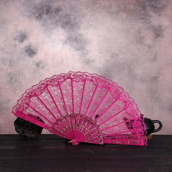 chinese style dance wedding party lace silk folding hand held flower fan other home decor
chinese style dance wedding party lace silk folding hand held flower fan other home decor