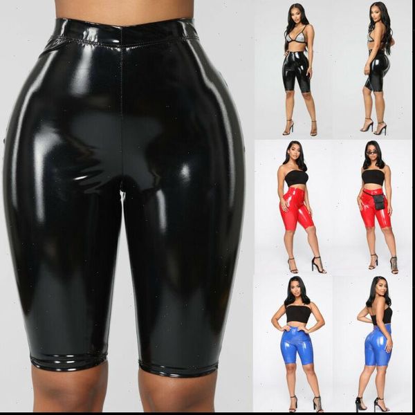 womens shorts shiny capris pu leather capri pants joggers women slim fit high waist solid bodycon short, White;black
womens shorts shiny capris pu leather capri pants joggers women slim fit high waist solid bodycon short, White;black