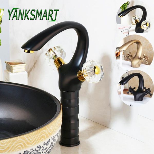 bathroom sink faucets yanksmart black swan design basin mixer brass antique polished 2 handles tap
bathroom sink faucets yanksmart black swan design basin mixer brass antique polished 2 handles tap