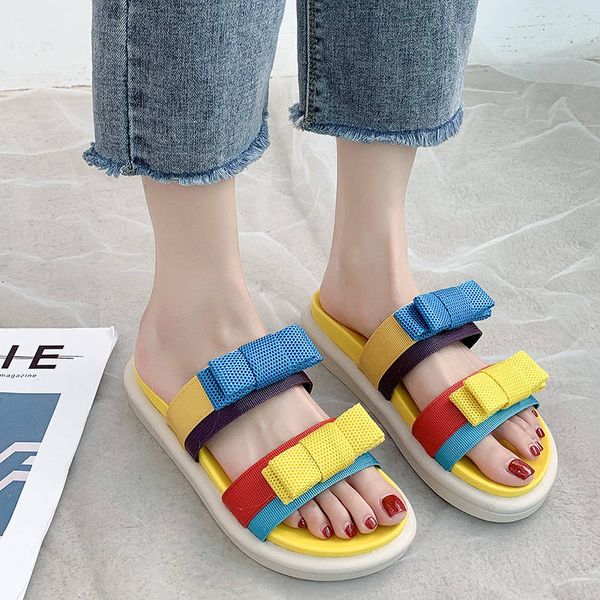 new colorful bowknot women summer slippers casual slides women shoes beach flat ladies slippers fashion sandalias mujer 2022, Black
new colorful bowknot women summer slippers casual slides women shoes beach flat ladies slippers fashion sandalias mujer 2022, Black