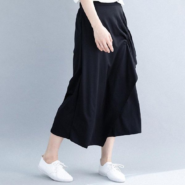 women's pants & capris women spring summer literary irregular female black front patchwork trouser loose elastic waist casual ankle-len, Black;white
women's pants & capris women spring summer literary irregular female black front patchwork trouser loose elastic waist casual ankle-len, Black;white