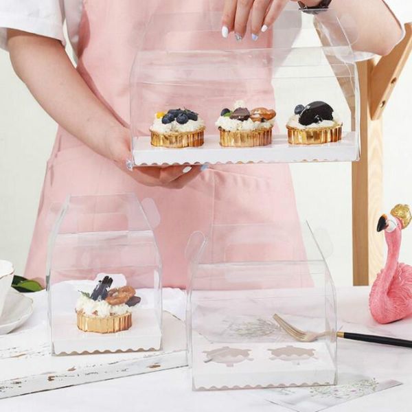 gift wrap transparent pet cupcake box cake packaging with handle patisserie wedding baby shower party decoration 21061001
gift wrap transparent pet cupcake box cake packaging with handle patisserie wedding baby shower party decoration 21061001
