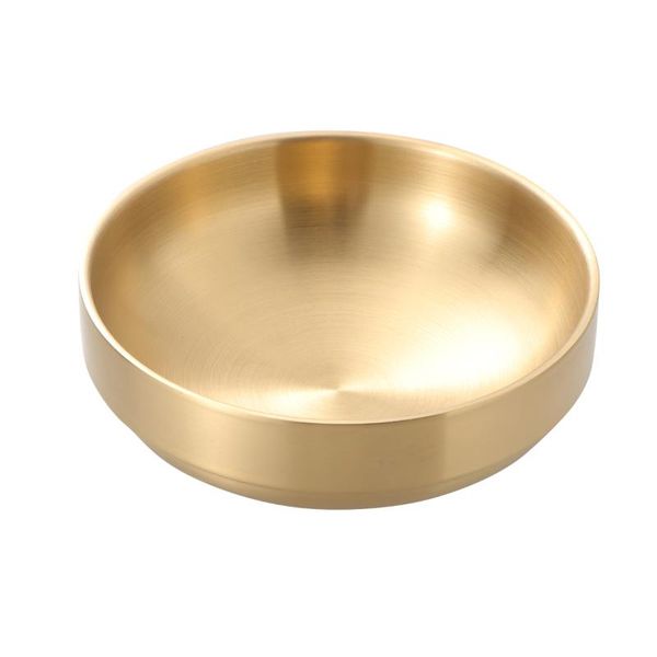 bowls 19cm stainless steel golden double bowl of soup thick bibimbap noodle bowl(golden)
bowls 19cm stainless steel golden double bowl of soup thick bibimbap noodle bowl(golden)