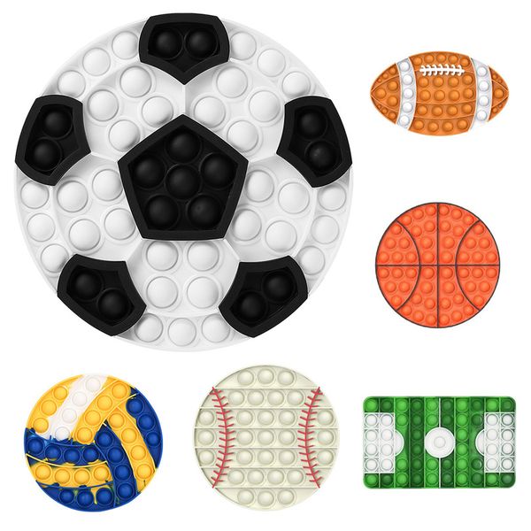sport football basketball bubble fidget toys autism stress reliever toys for kids simple dimple silicone relax game
sport football basketball bubble fidget toys autism stress reliever toys for kids simple dimple silicone relax game