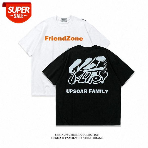 summer european and american men's short-sleeved t-shirts with personalized letters before after printing couples #xu4e, White;black
summer european and american men's short-sleeved t-shirts with personalized letters before after printing couples #xu4e, White;black