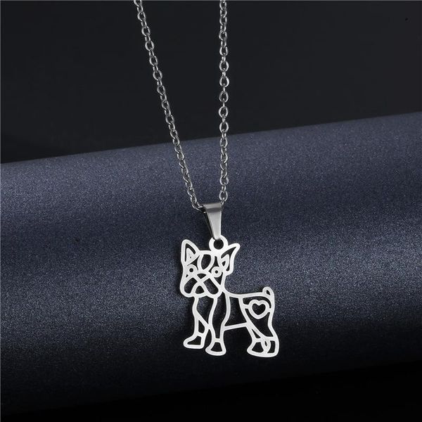 pendant necklaces stainless steel necklace for women man cute dog silver color engagement jewelry
pendant necklaces stainless steel necklace for women man cute dog silver color engagement jewelry