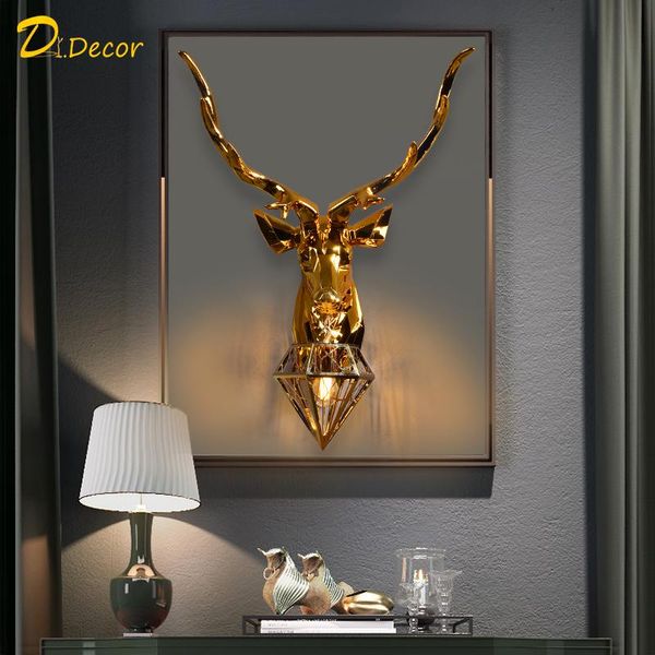 wall lamp vintage led deer antlers living room bedroom decoration light dining deco lighting sconce fixture
wall lamp vintage led deer antlers living room bedroom decoration light dining deco lighting sconce fixture
